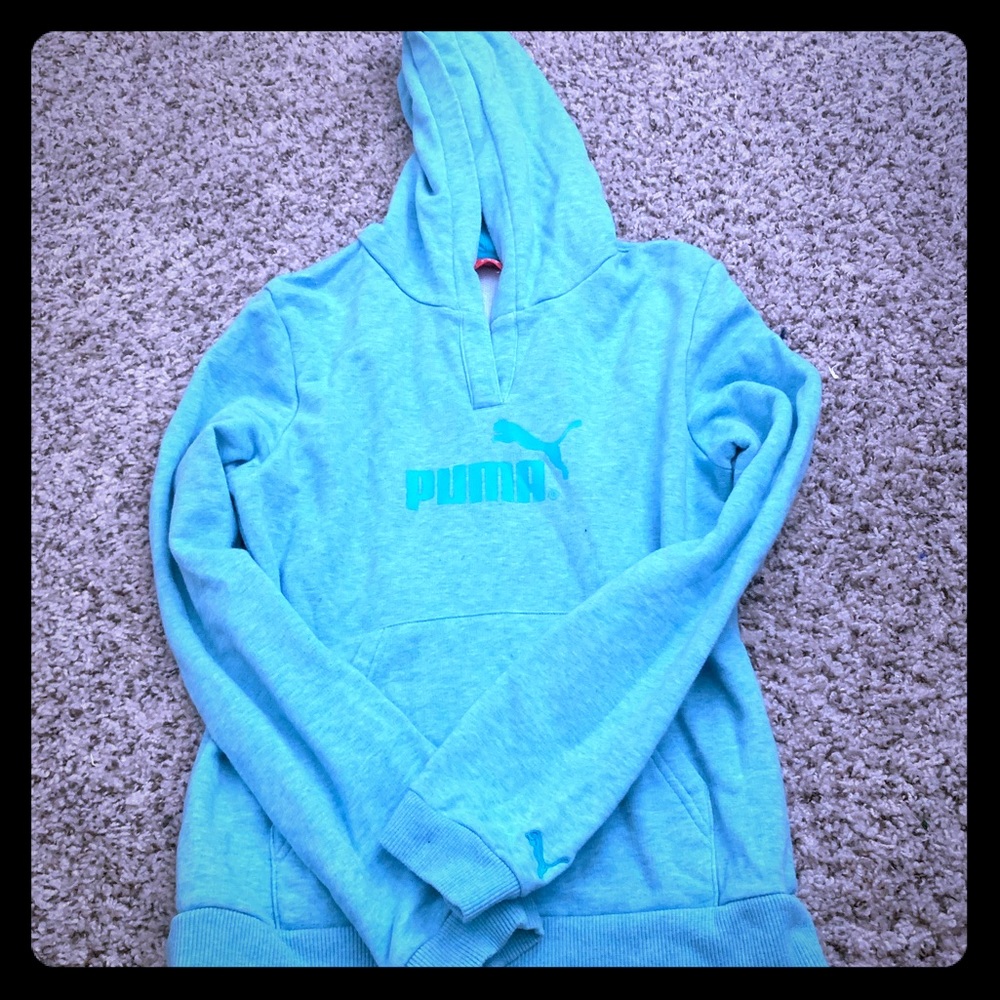 PUMA BLUE HOODIE